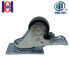 Bánh xe shenpai PU 40 xoay khóa 18A02-1751