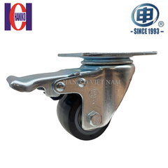 Bánh xe shenpai PU 40 xoay khóa 18A02-1751