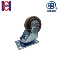 Bánh xe shenpai cao su 75 xoay 20A01-1538