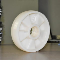 Bánh xe nylon trắng phi 180x50