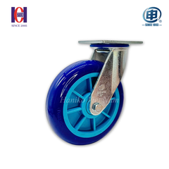 Bánh xe shenpai PU xanh phi 200 xoay