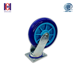 Bánh xe shenpai PU xanh phi 200 xoay