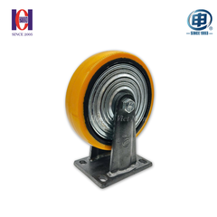 Bánh xe shenpai PU phi 200 cố định