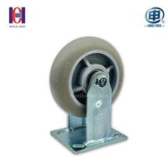 Bánh xe shenpai TPR phi 150 cố định bản 50