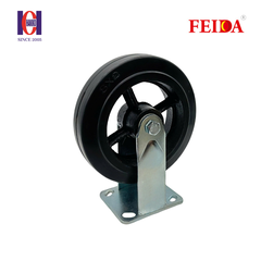 Bánh xe feida cao su gang 200 cố định