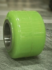 Bánh xe nâng PU 127x90mm không bi