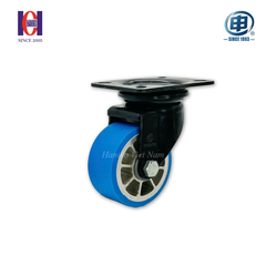 Bánh xe shenpai nylon cốt nhôm phi 100 xoay