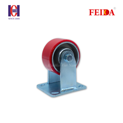 Bánh xe feida PU phi 100 cố định