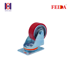 Bánh xe feida PU phi 75 xoay