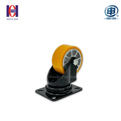 Bánh xe shenpai PU cốt nhôm chống tĩnh điện phi 100 xoay