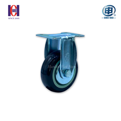 Bánh xe shenpai PU phi 100 cố định bản 32