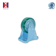 Bánh xe shenpai PU phi 100 cố định bản 32