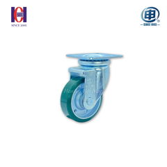 Bánh xe shenpai PU phi 100 xoay bản 32