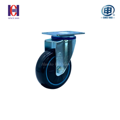 Bánh xe shenpai PU phi 100 xoay bản 32