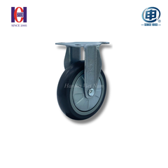 Bánh xe shenpai TPR phi 100 cố định