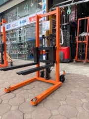 Xe nâng tay cao 500KG-1.2M (có phanh)