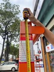 Xe nâng tay cao 1 tấn có phanh