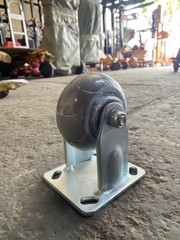 Bánh xe shenpai TPR phi 100 cố định bản 50