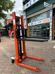 Xe nâng tay cao 2T-1.6M (có phanh) càng 1.14