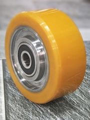 Bánh xe nâng PU 125x55mm có bi