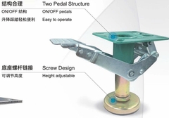 Chốt khóa sàn 5" 99B02