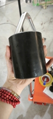 Bánh xe PU đen 80x70