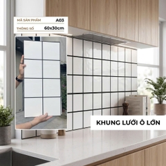 Tấm dán tường tự dán sẵn keo A03