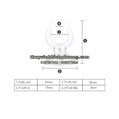 NÚM HÍT, GIÁC HÍT, NÚT HÍT, CỐC HÍT, KẸP HÍT GIỮ ỐNG OXY/CO2, IN OUT – HÍT KÍNH, HÍT TƯỜNG GẠCH MEN