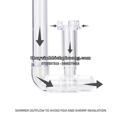 BỘ IN OUT ACRYLIC AQUAPRO FI12 | FI16 TRONG SUỐT