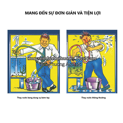 BƠM TAY | BÓP TAY THAY NƯỚC BOYU CAO CẤP