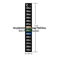 MIẾNG DÁN NHIỆT KẾ ĐO NHIỆT ĐỘ HỒ CÁ