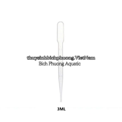 ỐNG NHỎ GIỌT PIPET NHỰA 3ML, 5ML, 10ML CHIA VẠCH – DÙNG HÚT DUNG DỊCH, ARTERMIA, HÚT CẶN