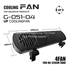 AQUA WORLD / UP AQUA COOLING FAN - QUẠT TẢN NHIỆT