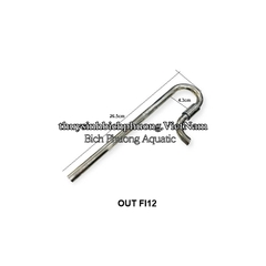 IN OUT INOX XOAY MAD FI12, FI16 CHUYÊN DỤNG CHO LỌC THÙNG HỒ CÁ