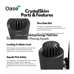 OASE CRYSTALSKIM SURFACE SKIMMER 350 | 600 - LỌC VÁNG CAO CẤP