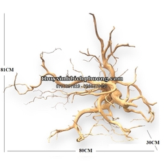BP4 - BỘ LŨA GỖ ĐỖ QUYÊN NGUYÊN KHỐI