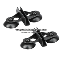 KẸP HÍT KÍNH GIỮ TẤM LƯỚI NHỰA LÀM VÁCH NGĂN