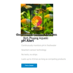 SEACHEM PH ALERT - THẺ TEST CẢNH BÁO NỒNG ĐỘ PH | pH