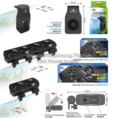 AQUA WORLD / UP AQUA COOLING FAN - QUẠT TẢN NHIỆT