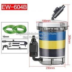 SUNSUN HW|LW|EW-602B|603B|604B - LỌC THÙNG HỒ CÁ THỦY SINH
