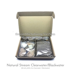 FEMOLAY NATURAL STREAM CLEARWATER / BLACKWATER - COMBO CÁT SẠN SỎI ĐÁ SUỐI TỰ NHIÊN
