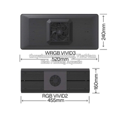 ĐÈN LED CHIHIROS WRGB VIVID 3 LED LIGHT CAO CẤP