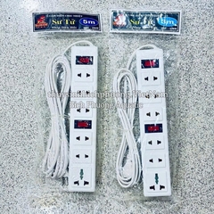 Ổ CẮM ĐIỆN CHỊU NHIỆT SƯ TỬ 6 LỖ – DÂY 3M / 5M