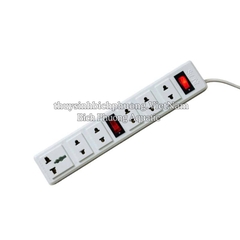 Ổ CẮM ĐIỆN CHỊU NHIỆT SƯ TỬ 6 LỖ – DÂY 3M / 5M