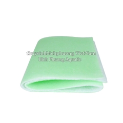BÔNG LỌC 2 LỚP XANH TRẮNG LỌC NƯỚC 120X30CM