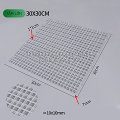 TẤM LƯỚI NHỰA LÀM VÁCH NGĂN, NẮP ĐẬY HỒ CÁ, HỒ NUÔI RÙA