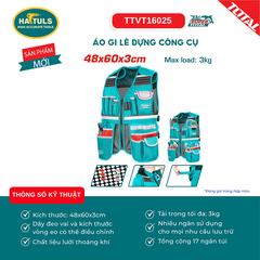 Áo gi lê đựng công cụ - TTVT16025