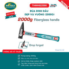 Búa đinh đầu dẹp & vuông 2000g - THMH622000