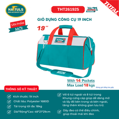 Giỏ đựng công cụ 19" - THT261925