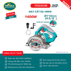 Máy cắt đá 1400W - TS3141106